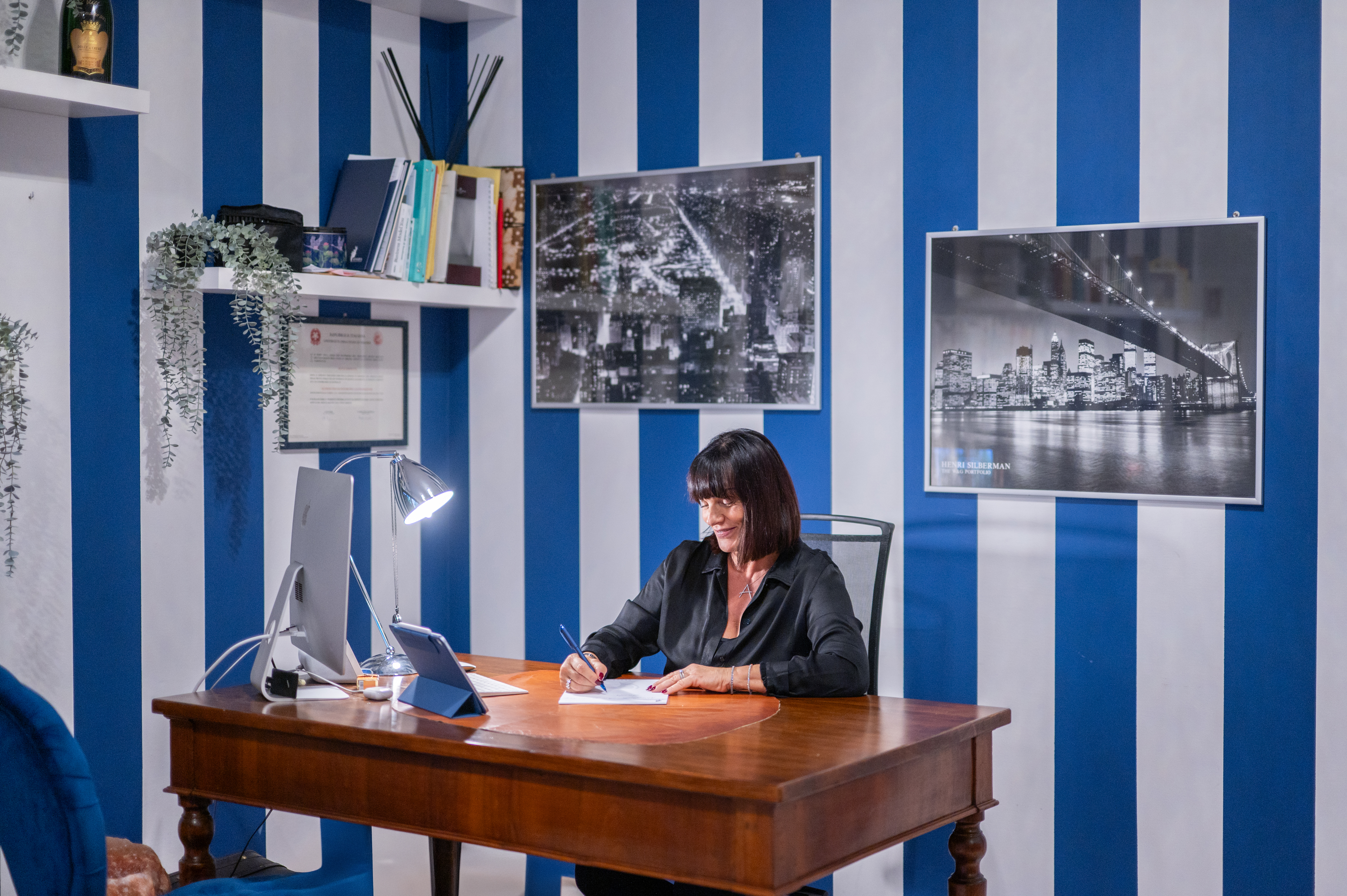 Alice Zanetti durante una sessione di formazione